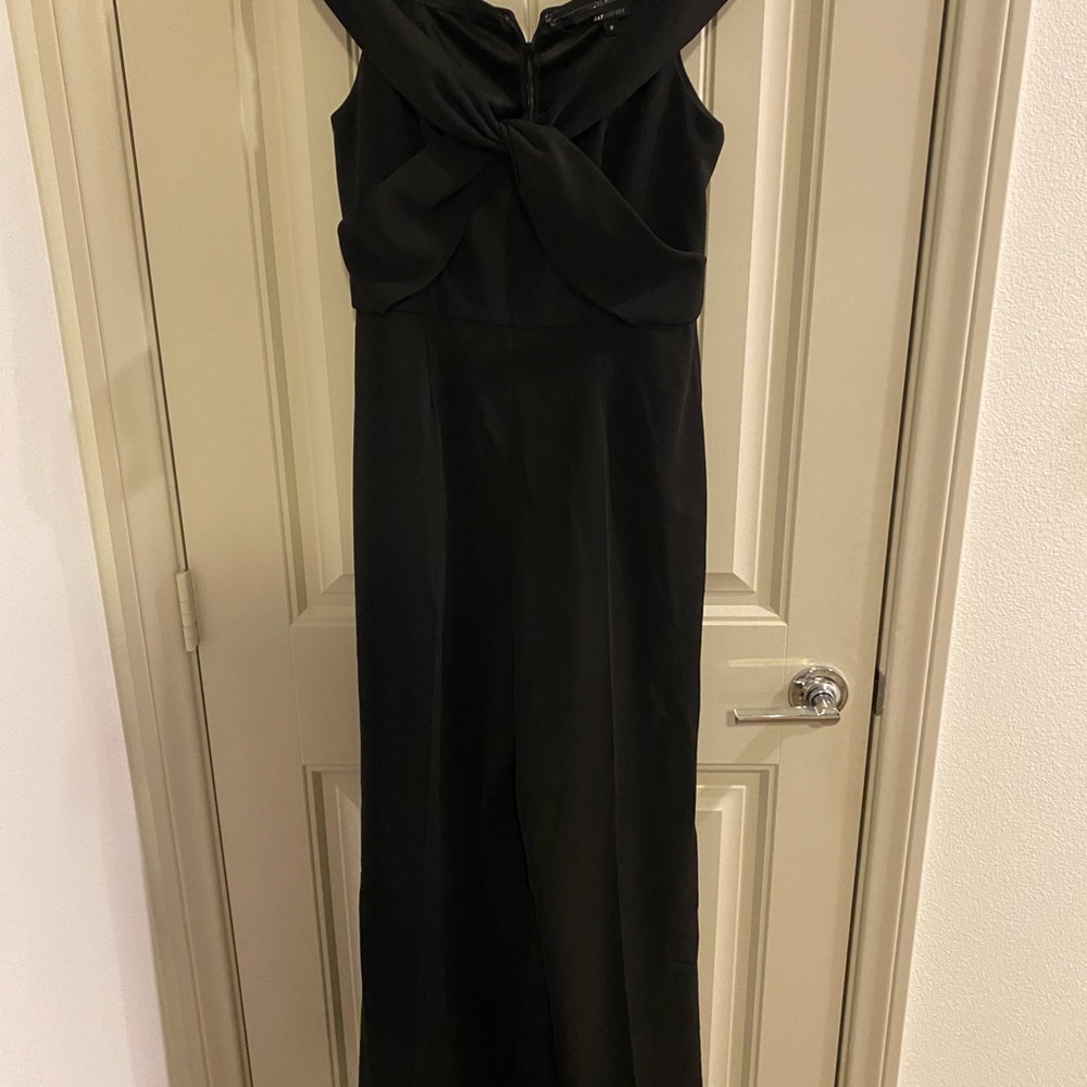 Off the shoulder Black Jumpsuit